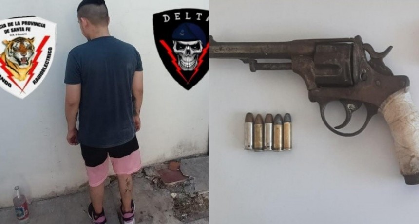 Detenido en la calle: armado y con tobillera electrónica en zona oeste