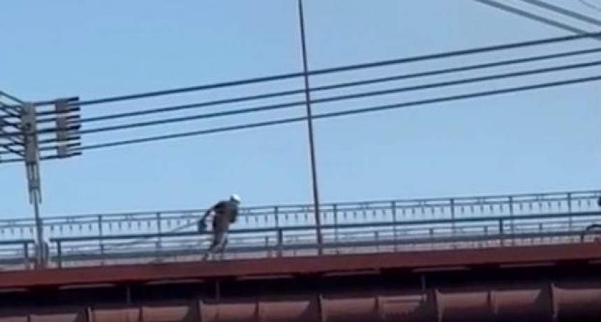 Santa Fe: seguirá en prisión el hombre que robó cables del Puente Colgante y luminarias