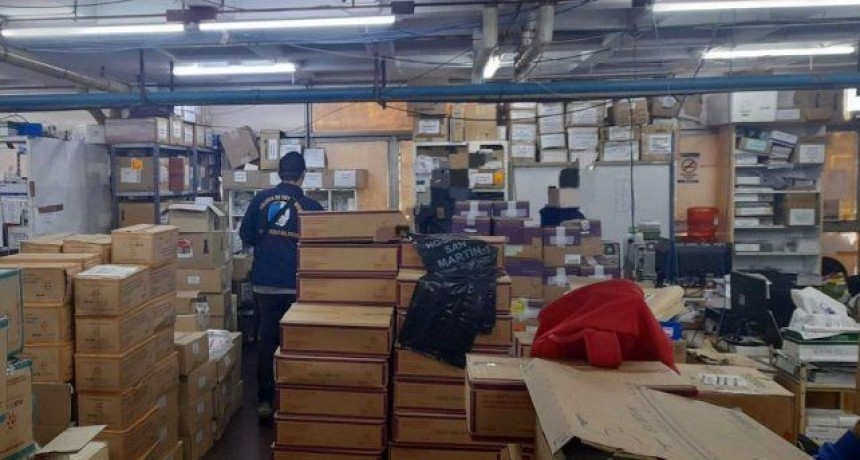 Allanamientos en Hospital San Martín y distribuidora por tráfico de medicamentos
