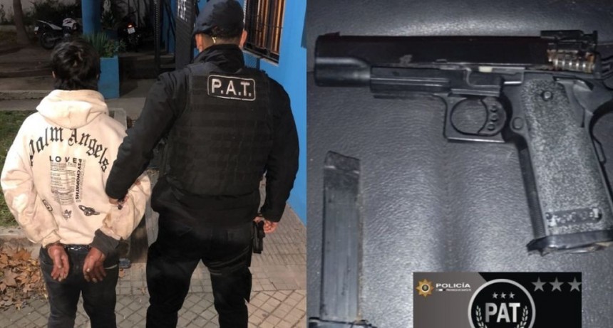 Cayó un joven que robó una heladería con una pistola de utilería en la zona sur