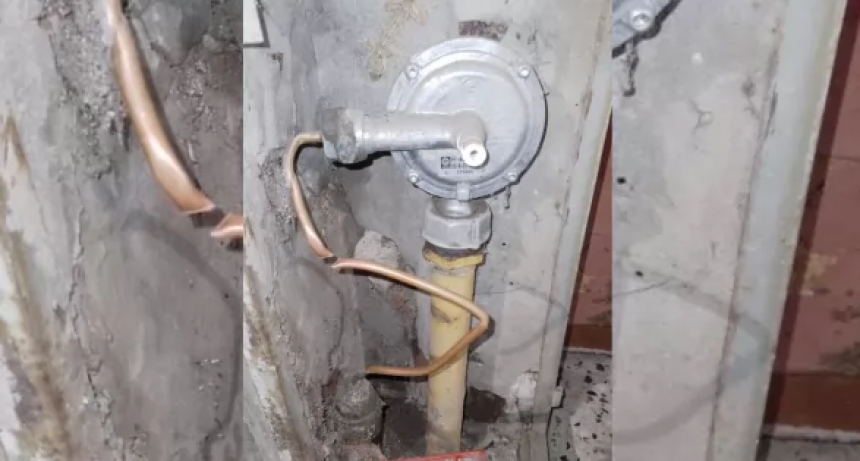 Se le cortó el gas mientras cocinaba y sorprendió a ladrón robando el medidor