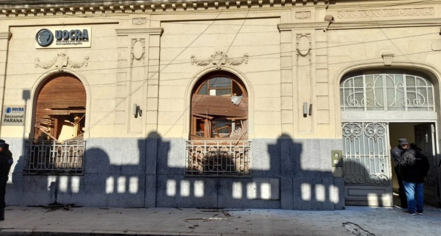 Violencia gremial: a palazos y golpes usurpan la sede de la Uocra en pleno centro de Paraná