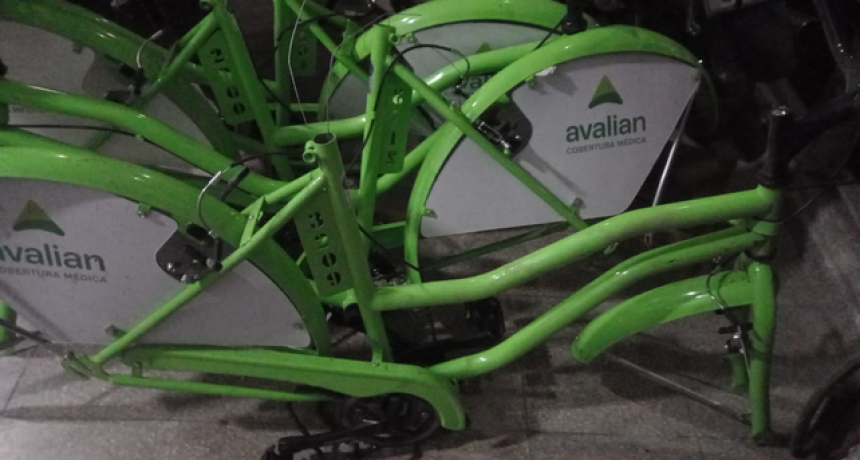 Detienen a un hombre por robar bicicletas del sistema público en zona oeste