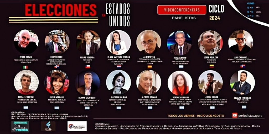 Periodistas hispanos debaten sobre las elecciones en Estados Unidos 