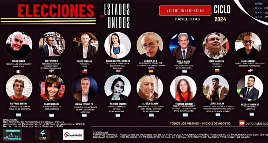 Periodistas hispanos debaten sobre las elecciones en Estados Unidos 