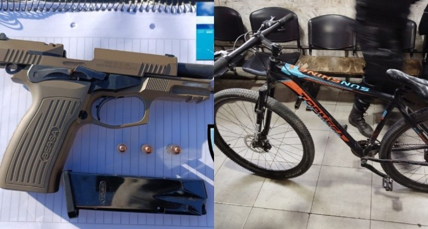 Detienen a un joven y un menor con arma de fuego tras balacera en barrio Las Flores