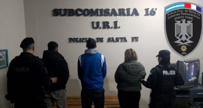Balearon a un joven en moto en Santo Tomé y detuvieron a tres sospechosos tras una persecución