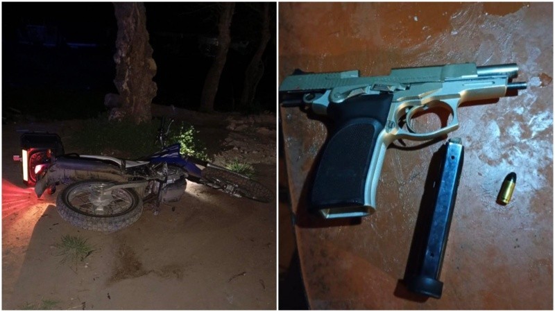 Detuvieron a un joven armado en el oeste rosarino: lo acusan de un homicidio y de robar una moto