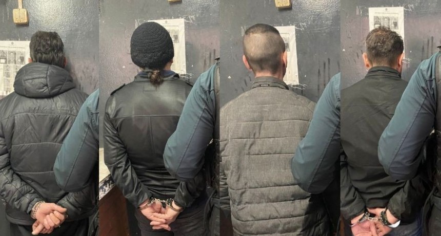 Detuvieron a cuatro hombres por amenazar a una mujer para desalojarla de su vivienda