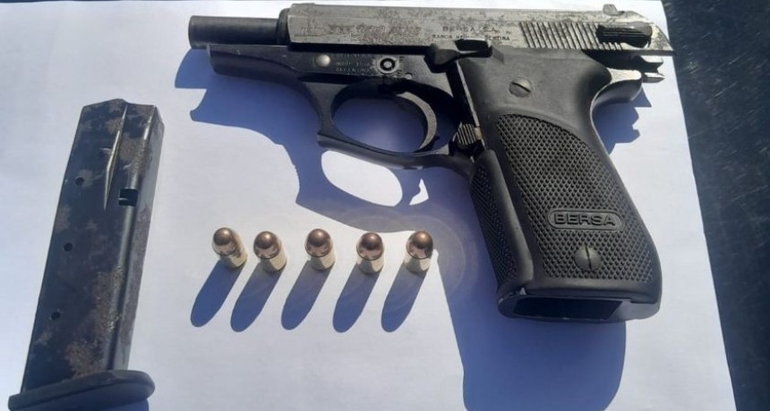 Detuvieron en Villa Gobernador Gálvez a un menor que efectuaba disparos al aire