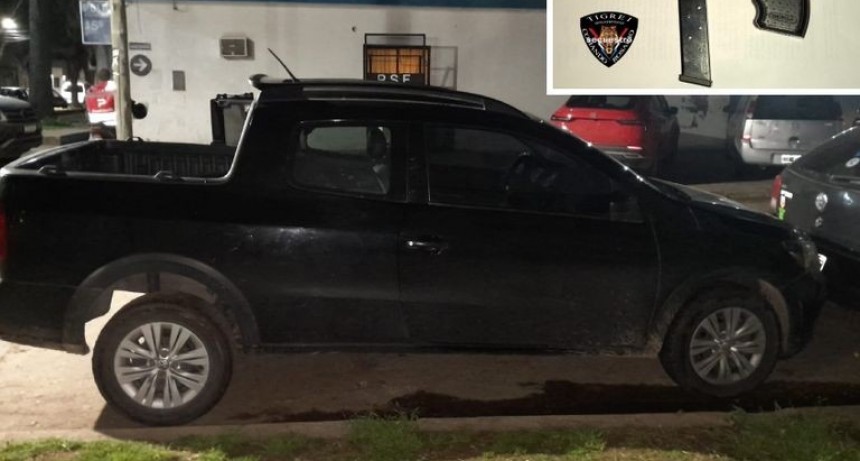 Detuvieron a dos hombres armados tras un asalto en zona sur: viajaban con una niña en el auto