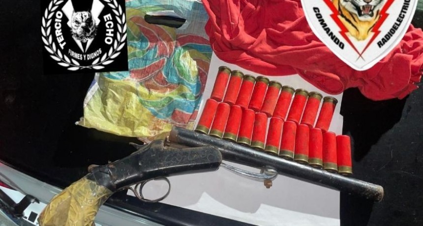 Un hombre fue detenido tras amenazar a su vecino con una escopeta