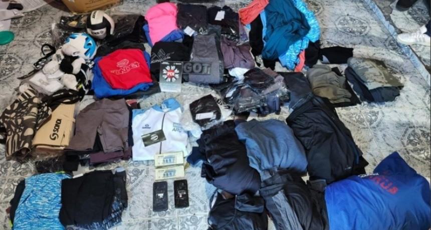 Detuvieron a dos hermanos tras un millonario robo de ropa deportiva a la firma Sonder