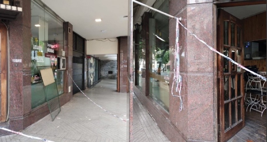 Detenidos por robo en conocido bar del centro