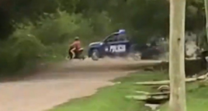 Policía se disparó accidentalmente a sí mismo durante persecución en Roldán