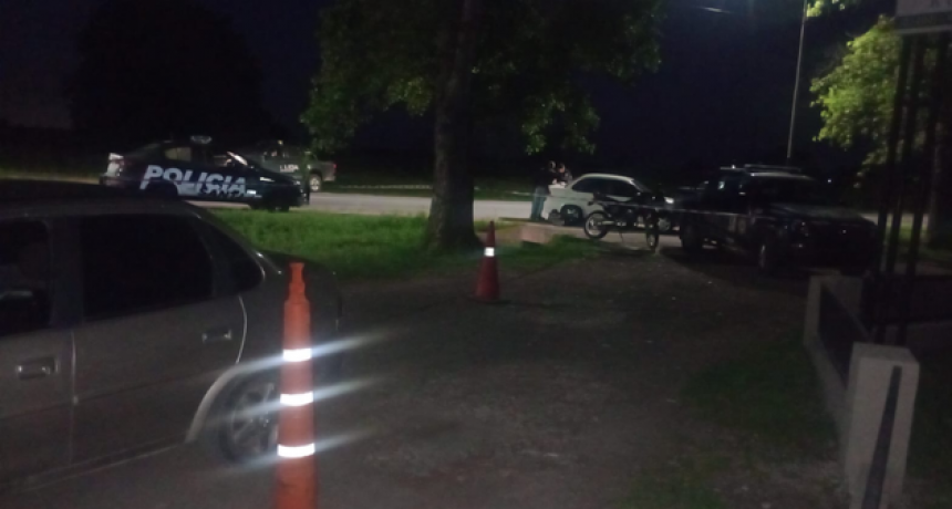 Delincuente herido en enfrentamiento con jefe policial en Empalme Villa Constitución