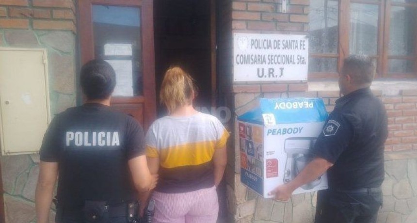 Santa Fe: Detienen a mujer tras intento de venta de una amasadora robada