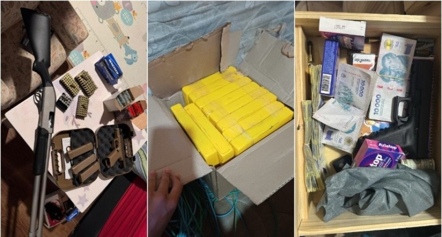 Golpe a una red narco que abastecía al Gran Rosario: 13 detenidos y más de 50 kilos de cocaína secuestrados