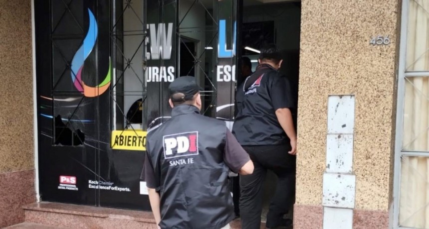 nvestigan un cuantioso robo a un local de pinturas para autos del macrocentro santafesino